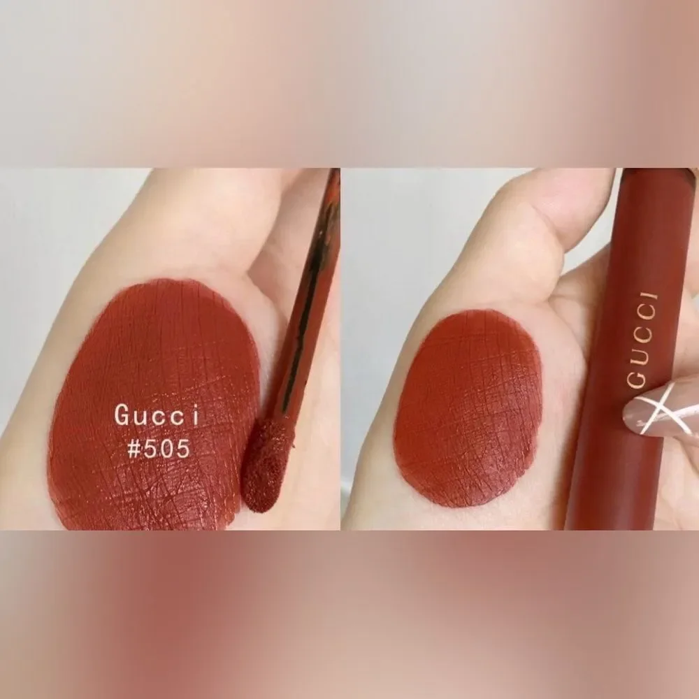 Gucci Janet Rust 505 Liquid Matte Lip Colour Rouge À Lèvres Authentic New